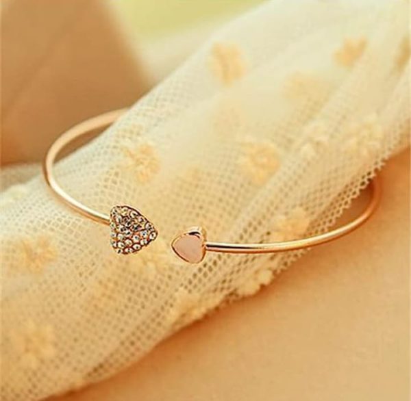 Double Hand Love Bracelet Color Rose Gold